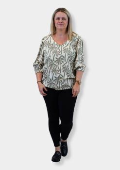 Fadenkäfer Papierschnittmuster Basic Bluse Damen